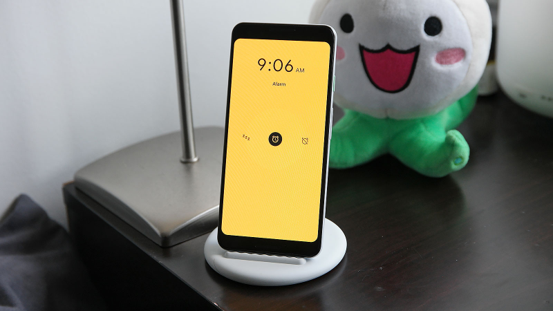 Just try not to knock the whole setup over when your alarm goes off.